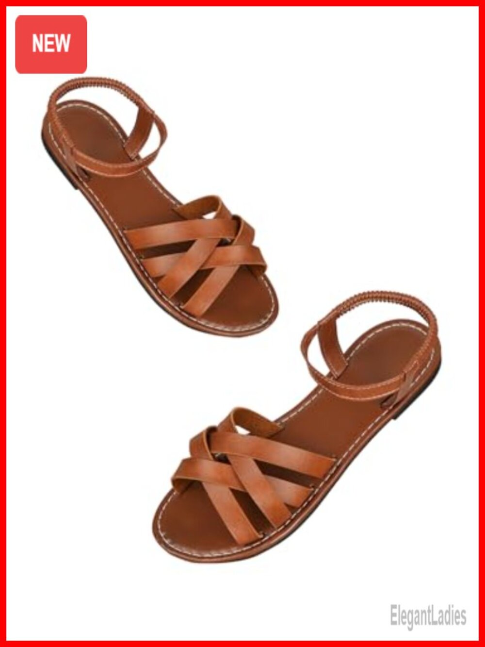 Gladiator Strapy Flat Sandals Criss Cross Open Toe Slides Vacation Wedding Guest